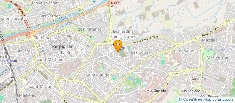 localisation de l'entreprise ORVATIS DISTRIBUTION  PERPIGNAN