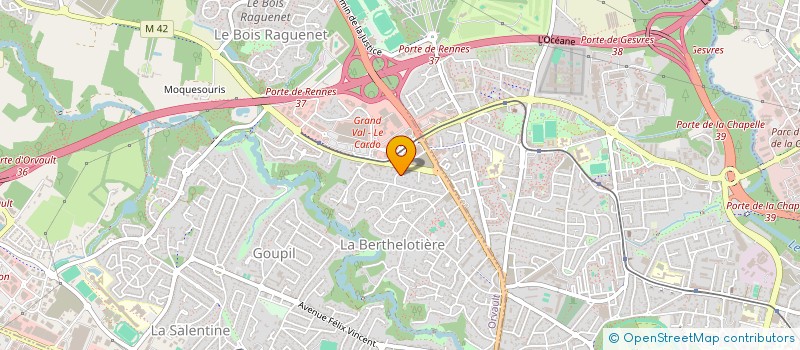localisation de l'entreprise ORVAULT RETRAITE ACTIVE à ORVAULT