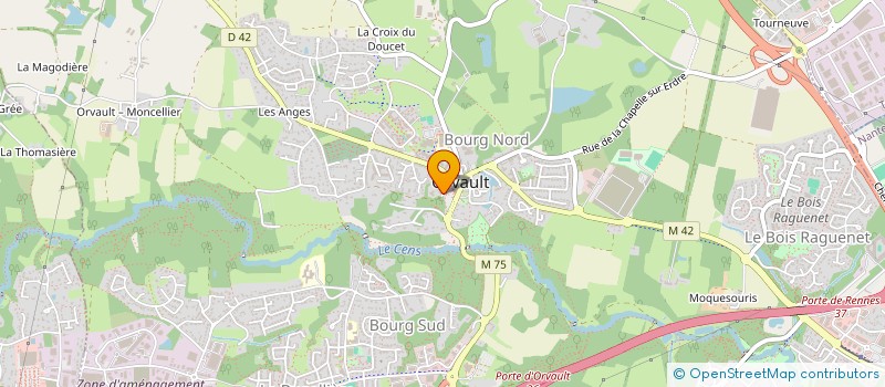 localisation de l'entreprise ORVAULT ROLLER SKATING à ORVAULT