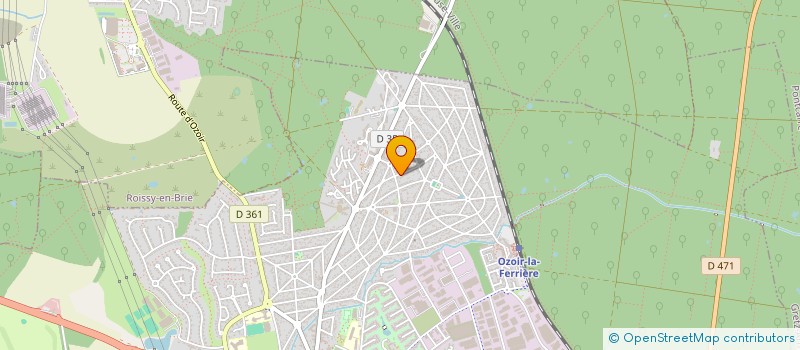 localisation de l'entreprise ORVIK  OZOIR-LA-FERRIERE