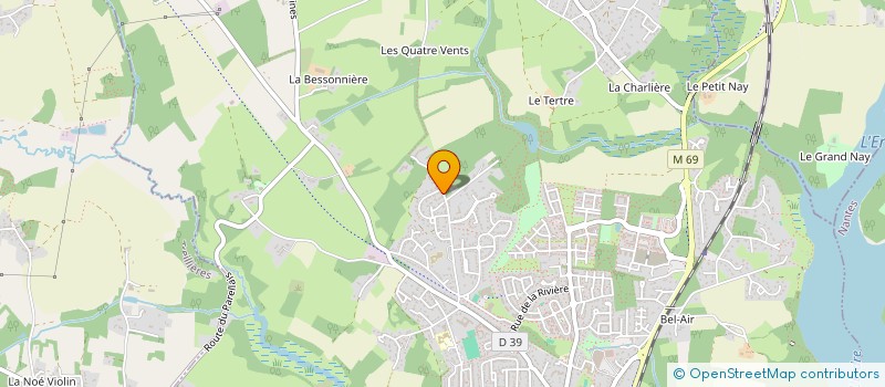 localisation de l'entreprise ORX2 à LA CHAPELLE-SUR-ERDRE