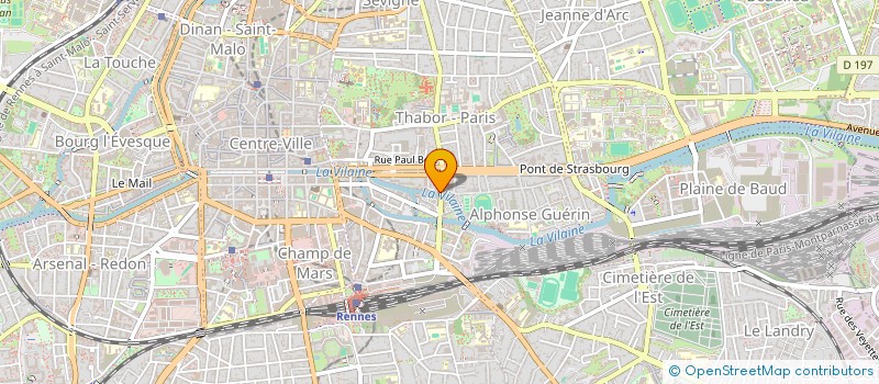 localisation de l'entreprise ORY BEHA  RENNES