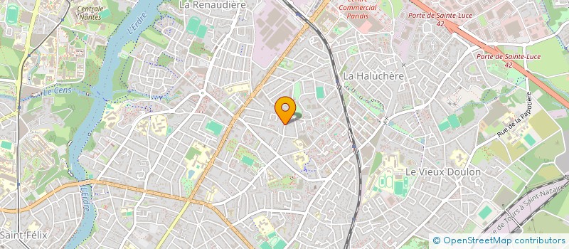 localisation de l'entreprise ORY-BURBAN INVEST à NANTES