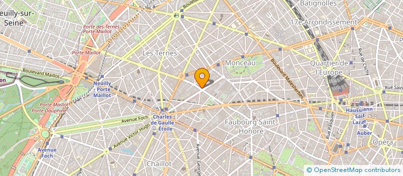 localisation de l'entreprise ORYADE à PARIS