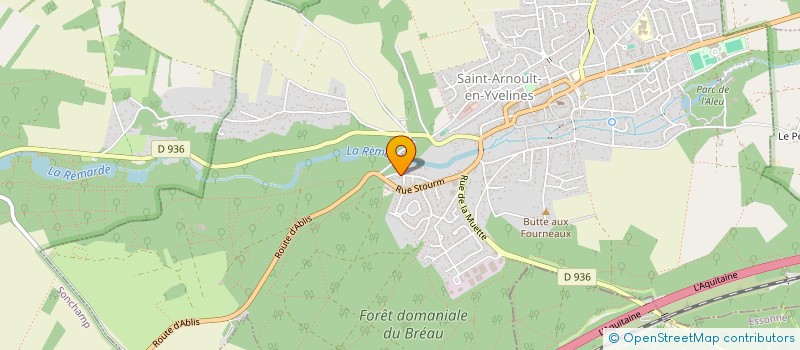 localisation de l'entreprise ORYKA  SAINT-ARNOULT-EN-YVELINES