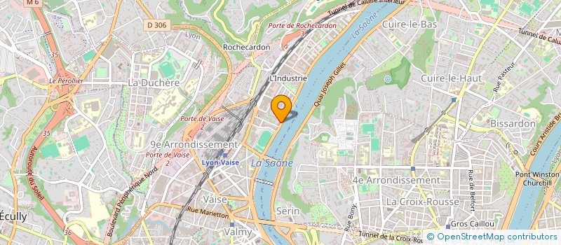 localisation de l'entreprise ORYMO  LYON