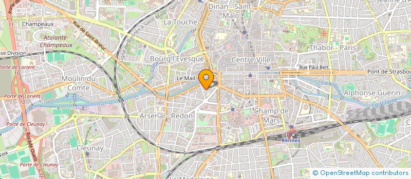 localisation de l'entreprise ORYX  RENNES