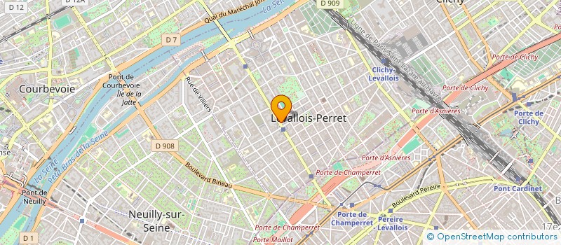 localisation de l'entreprise ORYX à LEVALLOIS-PERRET