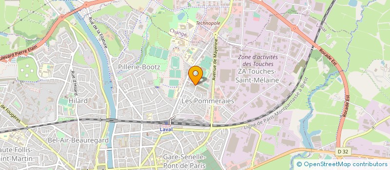 localisation de l'entreprise ORYX à SAINT-BRIEUC