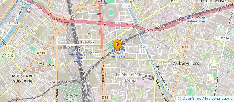 localisation de l'entreprise ORYX  SAINT-DENIS