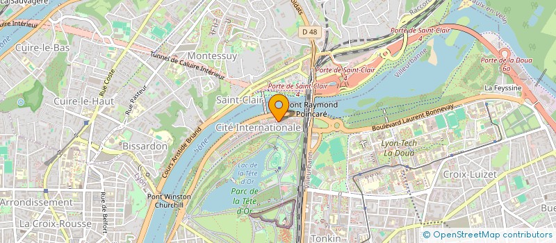 localisation de l'entreprise ORYX PARTNER à LYON