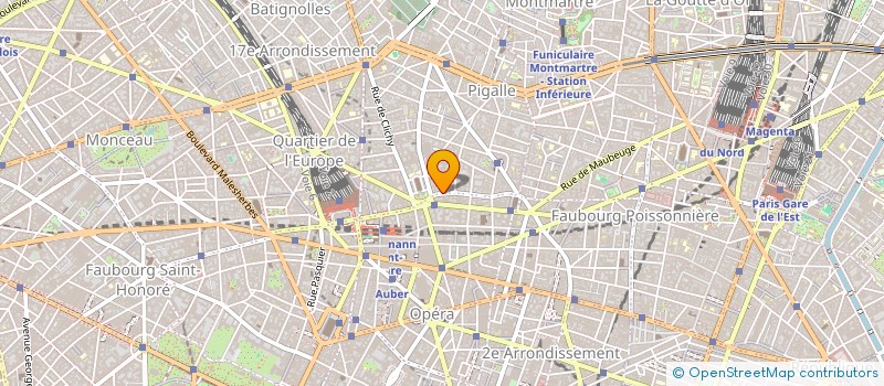 localisation de l'entreprise ORYX PRODUCTION  PARIS