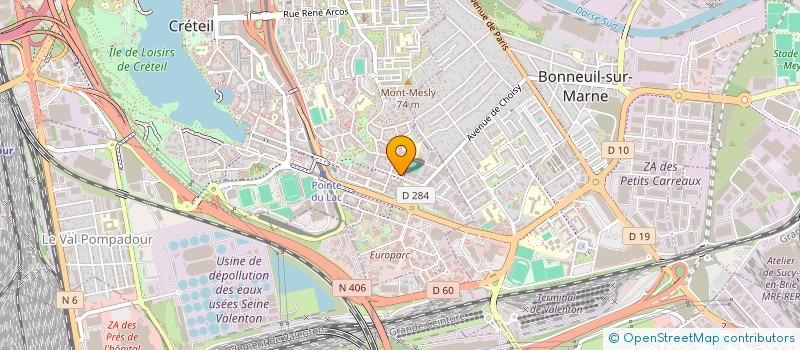 localisation de l'entreprise ORYX SECURITE PRIVEE à CRETEIL