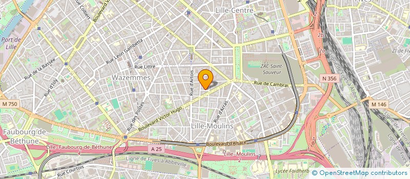 localisation de l'entreprise ORYZON  LILLE