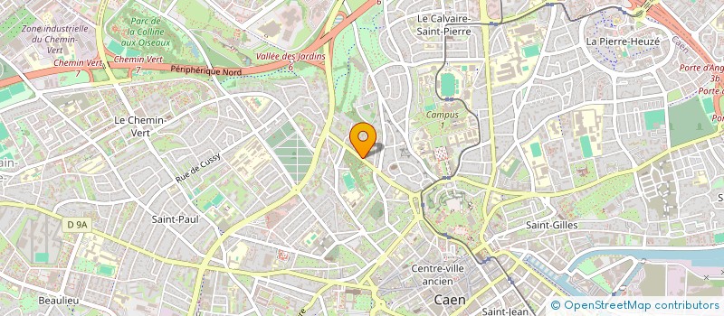 localisation de l'entreprise ORZ CONSULTING à CAEN