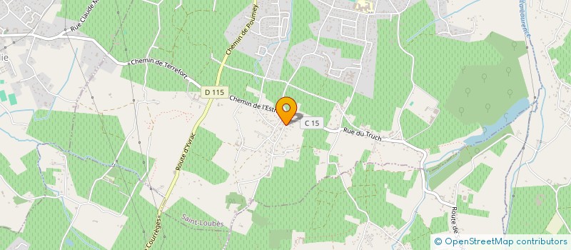 localisation de l'entreprise ORZEN  SAINT-LOUBES