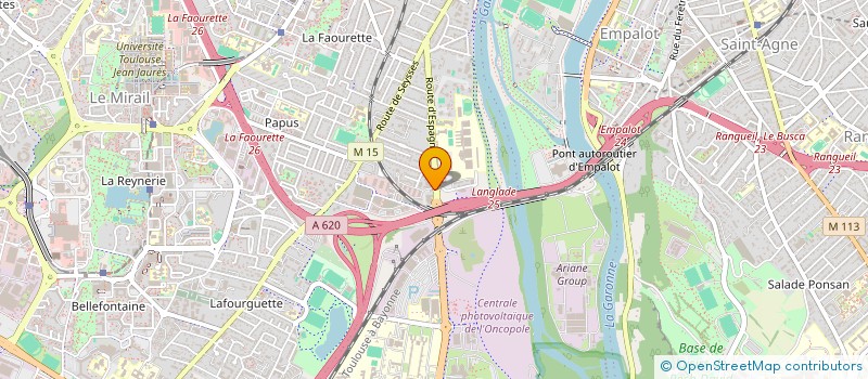 localisation de l'entreprise OS 5 C à TOULOUSE