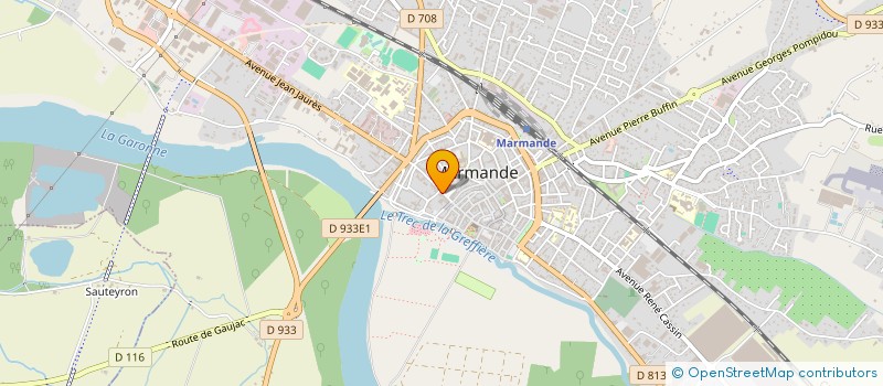 localisation de l'entreprise OS  MARMANDE