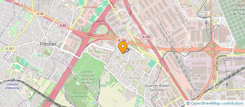 localisation de l'entreprise OS ALI à RUNGIS