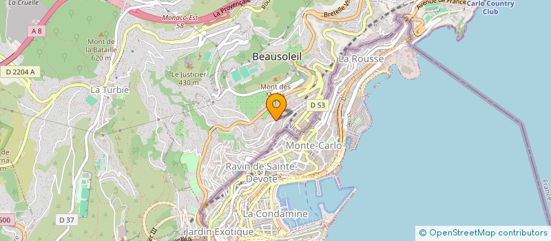 localisation de l'entreprise OS AMIGOS à BEAUSOLEIL