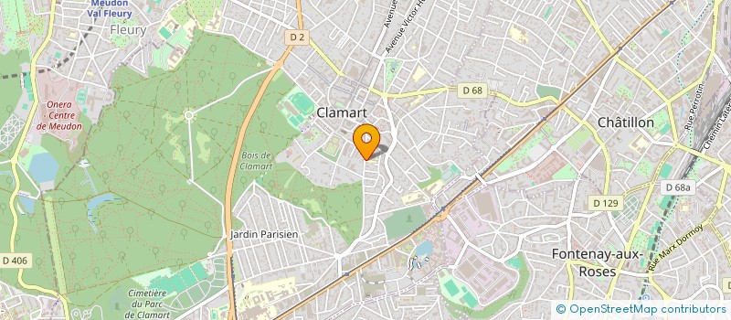 localisation de l'entreprise OS AMIGOS DE CLAMART à CLAMART