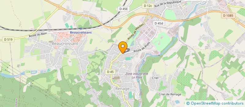 localisation de l'entreprise OS AMIGOS EMIGRANTES  RENAGE