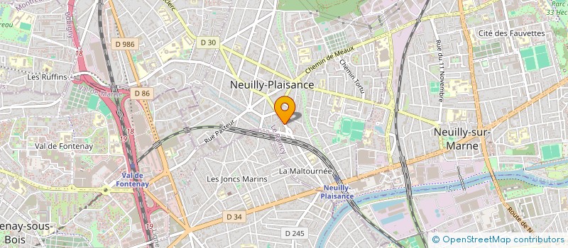 localisation de l'entreprise OS BAT à NEUILLY-PLAISANCE