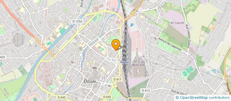 localisation de l'entreprise OS CONCEPT à DOUAI