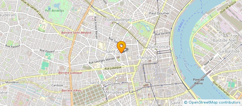 localisation de l'entreprise OS CONSEIL  BORDEAUX