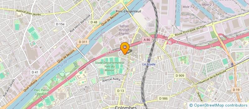localisation de l'entreprise OS CONSULTING à COLOMBES