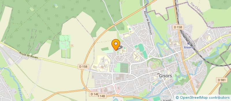 localisation de l'entreprise OS DEVELOPPEMENT  GISORS