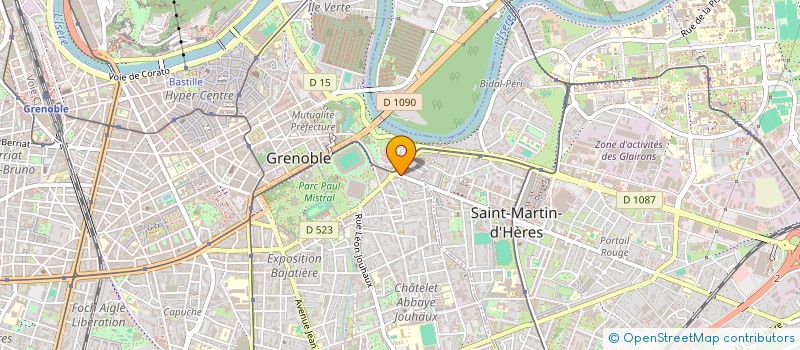 localisation de l'entreprise OS ELEC à GRENOBLE
