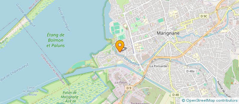 localisation de l'entreprise OS ELEC GENERALE à MARIGNANE