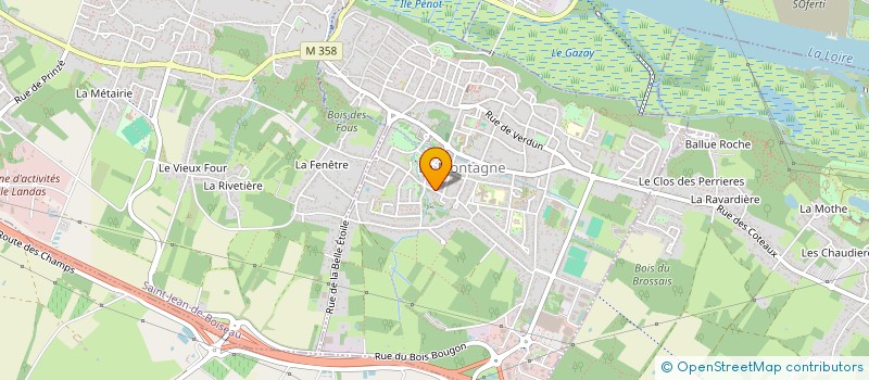 localisation de l'entreprise OS HOLDING  LA MONTAGNE