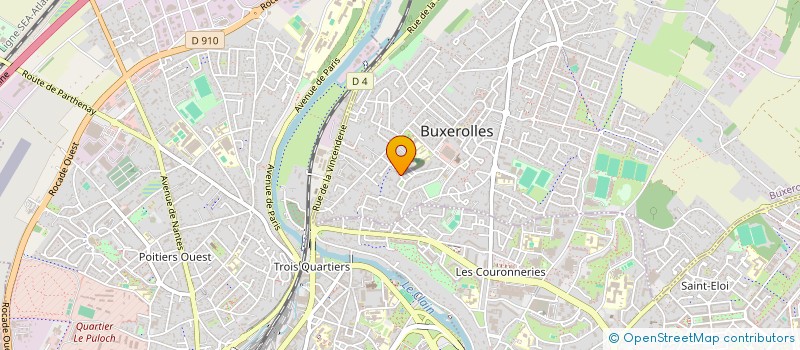 localisation de l'entreprise OS INVESTISSEMENT  BUXEROLLES