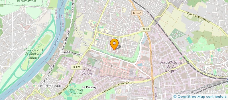 localisation de l'entreprise OS IT CONSULTING  CORMEILLES-EN-PARISIS