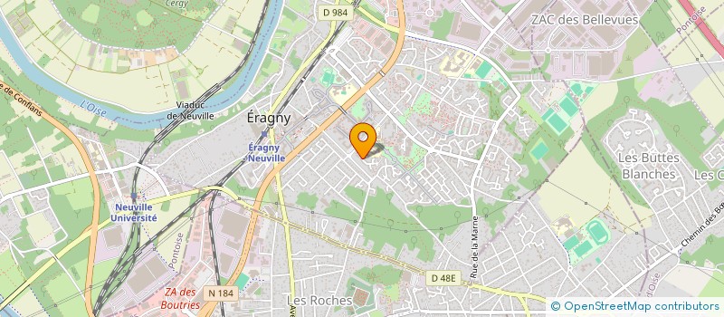 localisation de l'entreprise OS JOB  ERAGNY