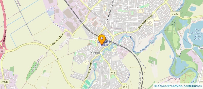 localisation de l'entreprise OS LUSITANOS ET CENDRILLOUX  LE CENDRE