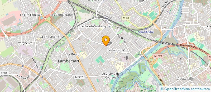 localisation de l'entreprise OS PETUNIAS à LAMBERSART