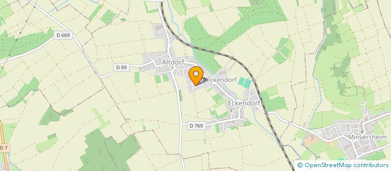 localisation de l'entreprise OS' PROJECT  ALTECKENDORF