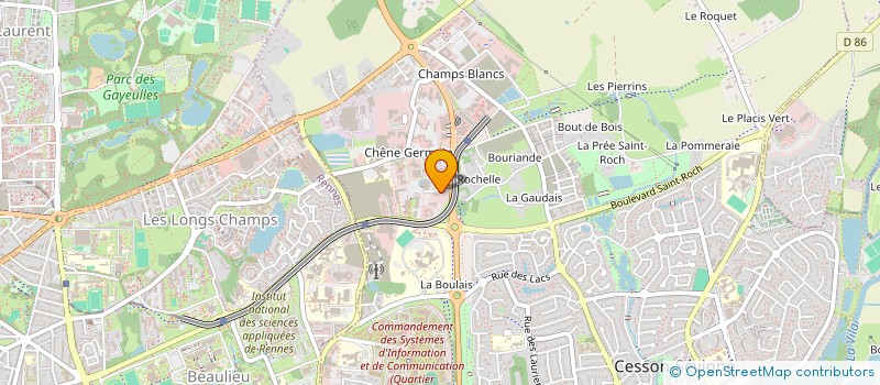 localisation de l'entreprise OS ST GREGOIRE à CESSON-SEVIGNE