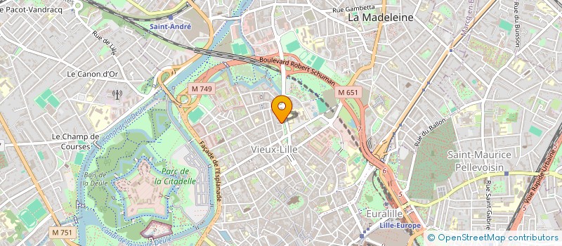 localisation de l'entreprise OS SYSTEMES à LILLE