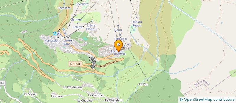 localisation de l'entreprise OS2 à MONTVALEZAN