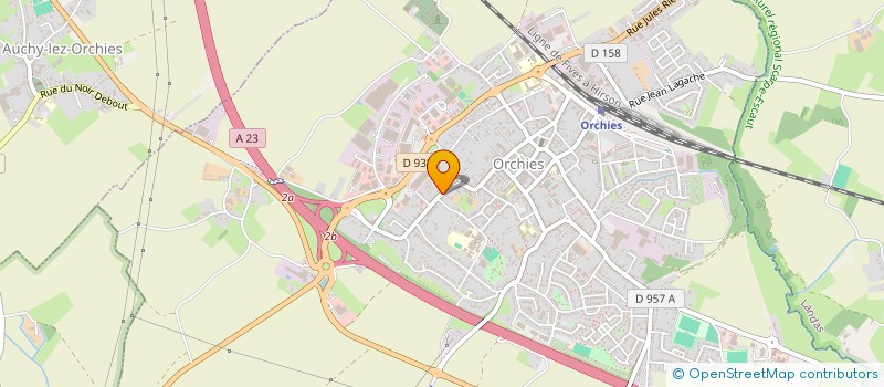 localisation de l'entreprise OS2M1  ORCHIES