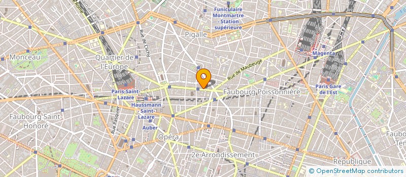 localisation de l'entreprise OSA  PARIS