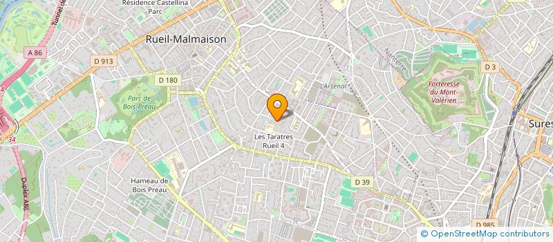 localisation de l'entreprise OSA à RUEIL-MALMAISON