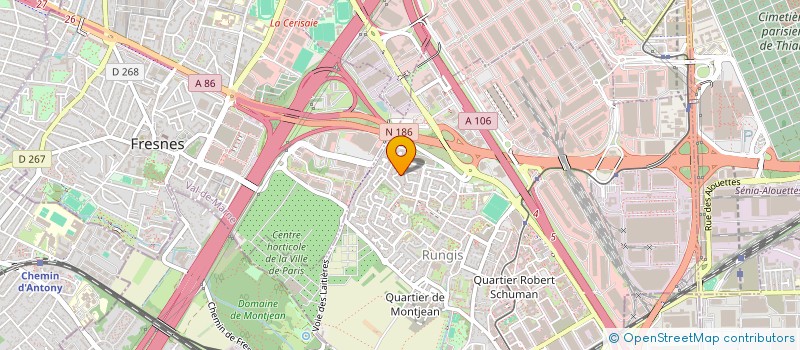 localisation de l'entreprise OSAB PRIVILEGE TRANSPORT  RUNGIS