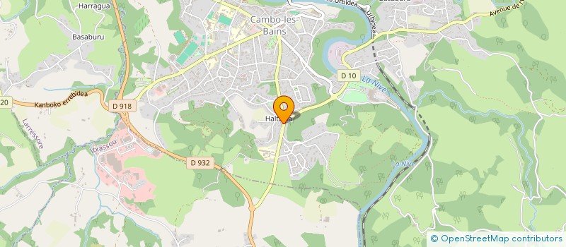 localisation de l'entreprise OSABA CAMBO  CAMBO-LES-BAINS