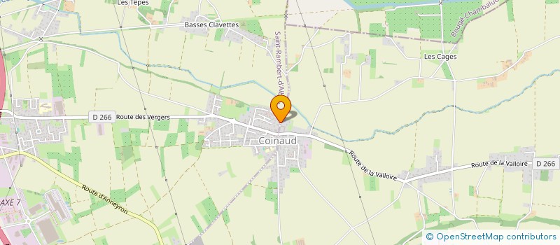 localisation de l'entreprise OSADE  SAINT-RAMBERT-D'ALBON