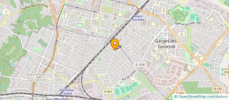 localisation de l'entreprise OSAE  STAINS